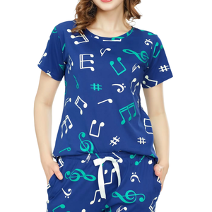 Manufacturer Women Christmas Pajama Set Printed Cotton Family Holiday Sleepwear Private Label Manufacturer - Product Image 5