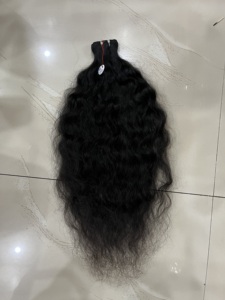 Venta Directa de Exportadores Indios: Cabello Humano Remy Virgen de Alta Calidad, Tamaño Personalizado, Suave, Natural, Doble Trama, Ondulado y Voluminoso - Product Image 6