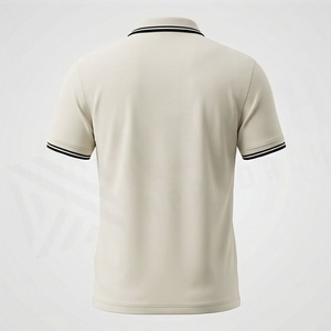 Promotional Men Clothing Polo T-Shirt Combed Cotton Good Looking Collar Breathable <b>Golf</b> <b>Tops</b> Customized Color Apparel - Product Image 2