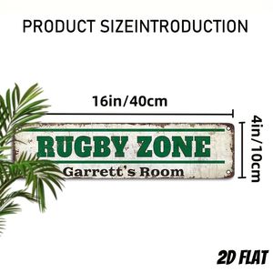 CIFbuy Letrero plano de aluminio 2D, placa decorativa vintage de Año Nuevo y San Valentín, regalo multiusos para colgar en la pared, para amigos y familiares - Product Image 2
