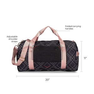 Bolsa de Gimnasio Unisex de Neopreno de Gran Capacidad con Correa Ajustable - Servicio Personalizado OEM, Alta Calidad, Resistente al Agua, Plegable, Hecho en Pakistán - Product Image 3