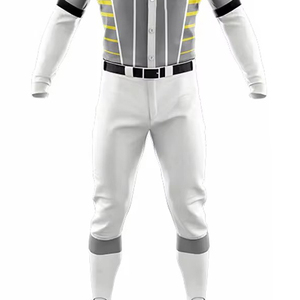 Tenue d'équipe de qualité supérieure, uniforme de baseball confortable à vendre / Meilleur fabricant d'uniformes de baseball en tissu polyester - Product Image 2