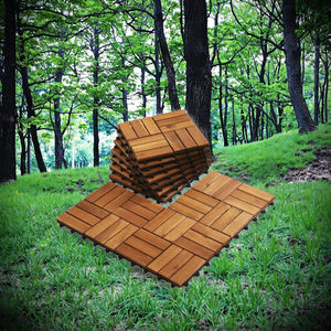 Parquet en bois d'acacia massif pour usage intérieur et extérieur - Product Image 1