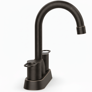 Miscelatore Monocomando Moderno per Lavabo in Acciaio Inox 304 Spazzolato, 10.63 X 9.65 X 2.6 Pollici, Stile Moderno al 100% - Product Image 2