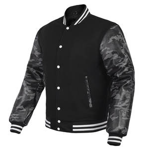 Chaqueta con Capucha Varsity Personalizable al por Mayor para Hombre, Diseño Sólido Informal de Primera Calidad - Product Image 1