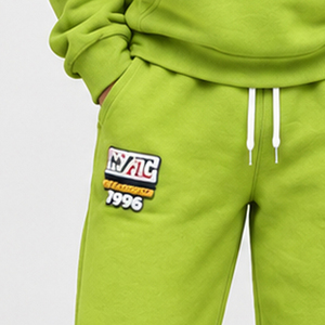 Pantalones Deportivos Personalizados para Mujer, Estilo Casual, de Poliéster y Algodón, de Pierna Ancha, con Estampado Puff y Ajuste Cómodo para Uso Diario - Product Image 3