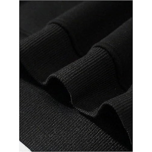 Sudadera con Capucha y Cremallera para Hombre, Estilo Gótico, Estampado Tribal Negro y Rojo, Corte Regular, Felpa Francesa, para Otoño - Product Image 4