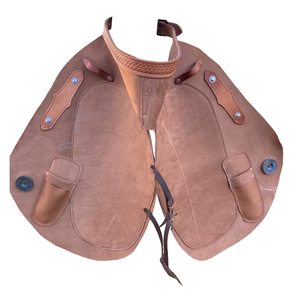 Delantal de Herrador de Cuero Premium de Última Generación, Ajustable para Hombres y Mujeres, Reutilizable, para Instrumentos Quirúrgicos Veterinarios, Cuidado de Pezuñas y Caballos - Product Image 4