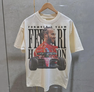 Lewis Hamilton F1 T-Shirt, Vintage Hamilton F1 Graphic Tee, Formula One Merch, Hamilton Shirt, Unisex F1 Fan - Product Image 3