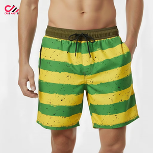 OEM <b>Men</b> Beach Shorts Custom Printing Quick Dry Swim <b>Trunks</b> Lightweight Casual Shorts <b>for</b> Pool Beach Holiday and Summer Wear - Product Image 1