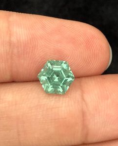 Turmalina natural de Afganistán, corte hexagonal facetado, piedra preciosa perfecta para la fabricación de joyería fina y venta al por mayor. - Product Image 3