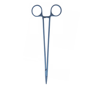 ชุดเครื่องมือผ่าตัด Debakey Needle Holder Forceps แบบเคลือบสีน้ำเงิน ผลิตจากเหล็กกล้าไร้สนิม ราคาถูก ขายส่งแบบ OEM - Product Image 4