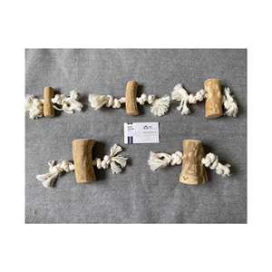 Bâton à mâcher en bois de café naturel de qualité supérieure, jouet interactif écologique pour le nettoyage des dents des chiens - Product Image 1