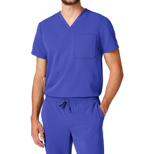 OEM ODM Custom High Quality Multi Color Nursing Doctor <b>Scrubs</b> Suit <b>Plus</b> <b>Size</b> Joggers Stretch Nurse Men Wholesale Medical Uniform - Product Image 1