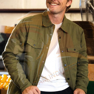 Nouvelle conception de vêtements d'extérieur, mode automne-hiver, veste en jean slim fit, services OEM ODM, vestes en jean pour hommes - Product Image 6