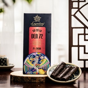 Barra de Chocolate Negro Premium 72% con Cacao y Manteca de Cacao como Productos al por Mayor a Granel para Set de Regalo Corporativo - Product Image 4