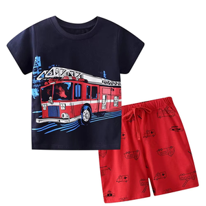 Vêtements pour garçons en bas âge, ensembles de vêtements en coton pour enfants, tenues pour petits garçons - Product Image 2