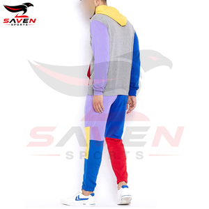 Custom Athletic Sportswear Breathable Jogging Workout Training Track <b>Suit</b> Sweatsuit Set Mens Gym Fitness Tracksuit Set - Product Image 5