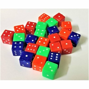 Dados de Acrílico Rojo Translúcido Personalizados D6, Venta al por Mayor, Juego de Dados Estándar de 6 Caras para Juegos de Mesa y Casino, Juego de Dados de Resina - Product Image 5