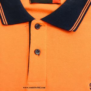 Venta al por mayor de alta calidad 100 algodón de peso medio liso Casual Golf logotipo personalizado Polo simple para OEM hombres Polo de golf camisas., - Product Image 5