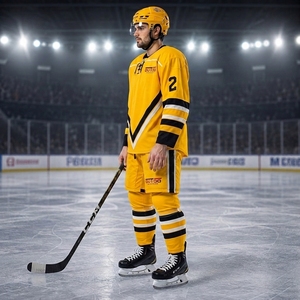 Uniforme de hockey sobre hielo personalizado para equipos deportivos, diseñado para escuelas, universidades, academias deportivas, clubes y equipos de hockey profesionales. - Product Image 4