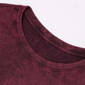 เสื้อยืดโอเวอร์ไซส์แขนสั้นผ้าถักน้ำหนัก 230 กรัม สไตล์วินเทจ ล้างสีแบบแอซิดวอช ผลิตจากผ้าฝ้าย 100% รับสั่งพิมพ์ลายตามต้องการ เป็นมิตรต่อสิ่งแวดล้อม - Product Image 2