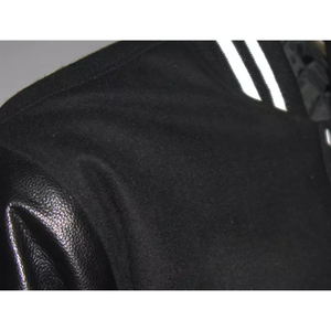 Veste universitaire personnalisable pour homme – Qualité supérieure, couleur unie, col montant – Idéale pour l'hiver – Créez votre propre taille - Product Image 3