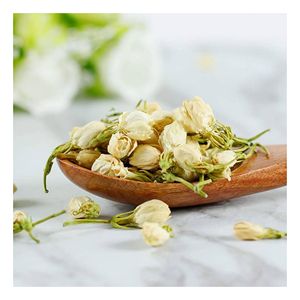 Flores de Jazmín Secas a Granel Premium, Capullos Enteros, Ingrediente Natural para Mezclas de Té y Elaboración de Alimentos - Product Image 5