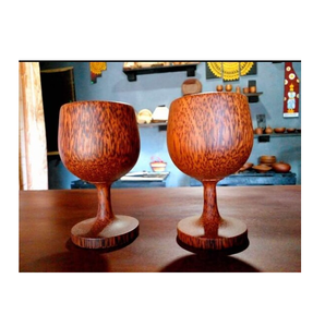 Vaso de vino de madera moderno, muestra disponible al por mayor, 2 piezas, artesanía, vaso de cerveza de madera, precio económico - Product Image 5