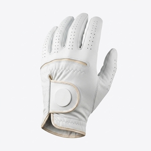 Gant de golf professionnel Injae pour main gauche en cuir Cabretta, toucher doux, flexible, respirant, performance extérieure, OEM ODM - Product Image 1
