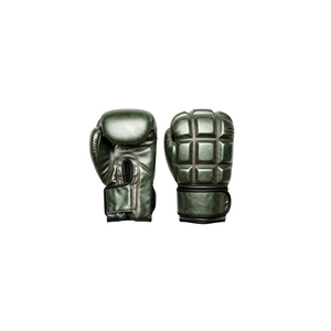 Gants de boxe en cuir à doigts entiers avec fermeture Velcro pour entraînement adulte - Product Image 3