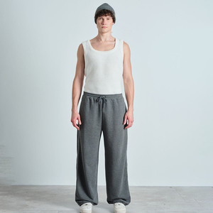 Pantalones Deportivos de Algodón/Felpa de Alta Calidad, Corte Holgado, Servicio OEM/ODM, MOQ Bajo, Tela Suave y Transpirable, Ropa Deportiva Urbana - Product Image 5