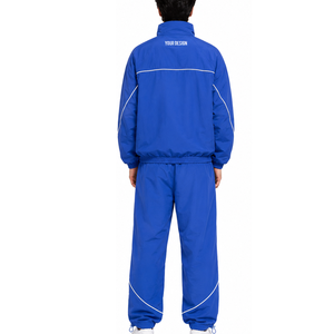 Survêtement en nylon pour hommes, vêtements de sport d'aventure en plein air, veste et pantalon, production en gros OEM ODM, survêtements en nylon pour hommes - Product Image 3