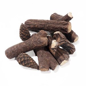 Set di 9 Tronchi in Ceramica per Braciere, Accessori per Caminetto a Gas Finto per Interni o Esterni - Product Image 1