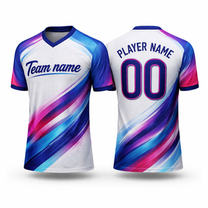 Maillot de football/soccer pour homme en polyester respirant à séchage rapide, personnalisable par sublimation, meilleure qualité, vente chaude - Product Image 2