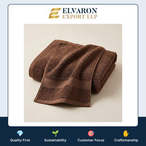 Serviette de bain en coton de qualité supérieure, très absorbante, douce et en tissu éponge - Product Image 6