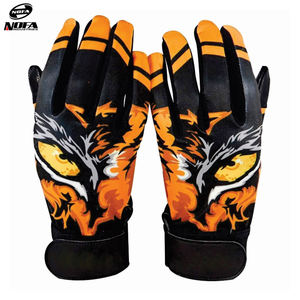 Guantes de Béisbol de Cuero Personalizados OEM, Alta Adherencia, Transpirables, con Soporte para Muñeca Acolchado, Precio de Fábrica - Product Image 5