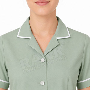 Uniforme d'infirmière personnalisé avec logo et poche, prix avantageux, uniforme d'infirmière en gros - Product Image 5