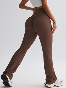 Amazing Women <b>Flare</b> <b>Leggings</b> Yoga Pants Multi Color Available High Waist Tights Fitness Gym Wear Soft Stretchy New - Product Image 5