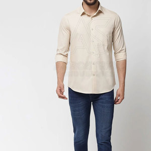 Fashionable Breathable Button Down <b>Shirts</b> 100% Cotton Eco-Friendly Anti-Wrinkle Relaxed Fit Stylish Daily Look - Product Image 2
