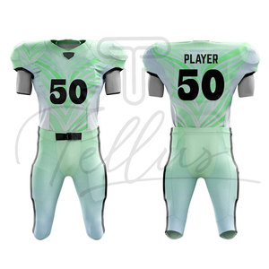 Uniforme de Fútbol Americano con Nombre y Número del Equipo, Uniforme de Fútbol Americano en Diferentes Colores - Product Image 4