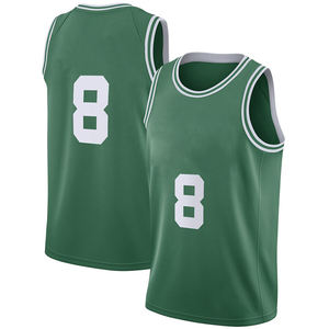 Maillot de basket-ball durable, nouveau design, personnalisable avec le nom et le numéro de l'équipe, prix abordable, maillot de basket-ball grande taille en vente - Product Image 4