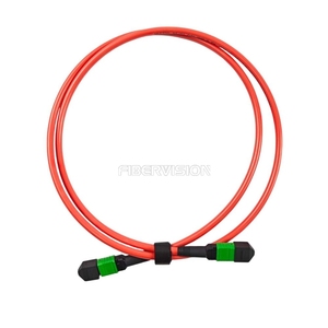 Câble Trunk MPO FIBERVISION 5.0mm avec gaine TPU, câble patch haute densité MPO-MPO 1m, blindé double gaine, <span class=keywords><strong>fibre</strong></span> G657.A2 - Product Image 1