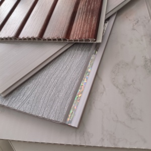 Pannello <span class=keywords><strong>per</strong></span> Soffitto in PVC con Rivestimento UV Lucido <span class=keywords><strong>per</strong></span> Decorazione Moderna di Hotel e Residenze, Resistente alle Termiti e Impermeabile - Product Image 5