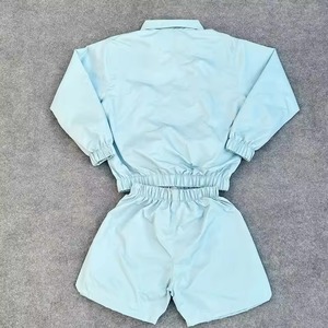 Ensemble de survêtement coupe-vent personnalisé avec logo imprimé, imperméable, pour hommes, idéal pour les activités de plein air - Product Image 5