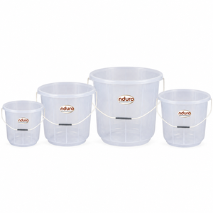 Baignoire Bébé en Plastique Transparent 16-20L Nduro SS4003 Durable Portable Non Toxique pour Nourrissons Impression Personnalisée Vente en Gros Usine - Product Image 2