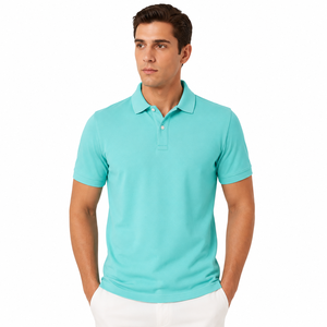 Polo homme de haute qualité avec col classique, manches courtes et coupe confortable, idéal pour un style de vie quotidien moderne, OEM. - Product Image 1