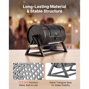 Accessori per Feste: Gira Biglietti per Lotteria 29,5 cm x 16,8 cm con Capacità di 2500 Biglietti e 100 Palline da Ping Pong - Product Image 3