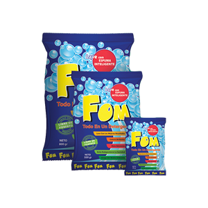 Detergente en Polvo FOM Premium Más Vendido con el Agente Activo Más Potente para un Poder de Lavado Súper Eficaz - Product Image 1