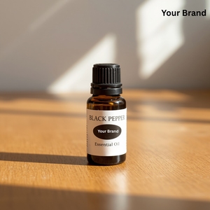 Aceite Esencial de Pimienta Negra 100% Puro y Orgánico (Piper Nigrum) Destilado al Vapor, Certificado GMP, Fabricante, Proveedor a Granel, Mayorista - Product Image 6